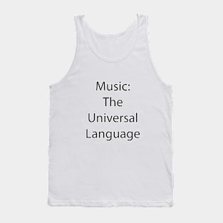 Music Quote 6 Tank Top